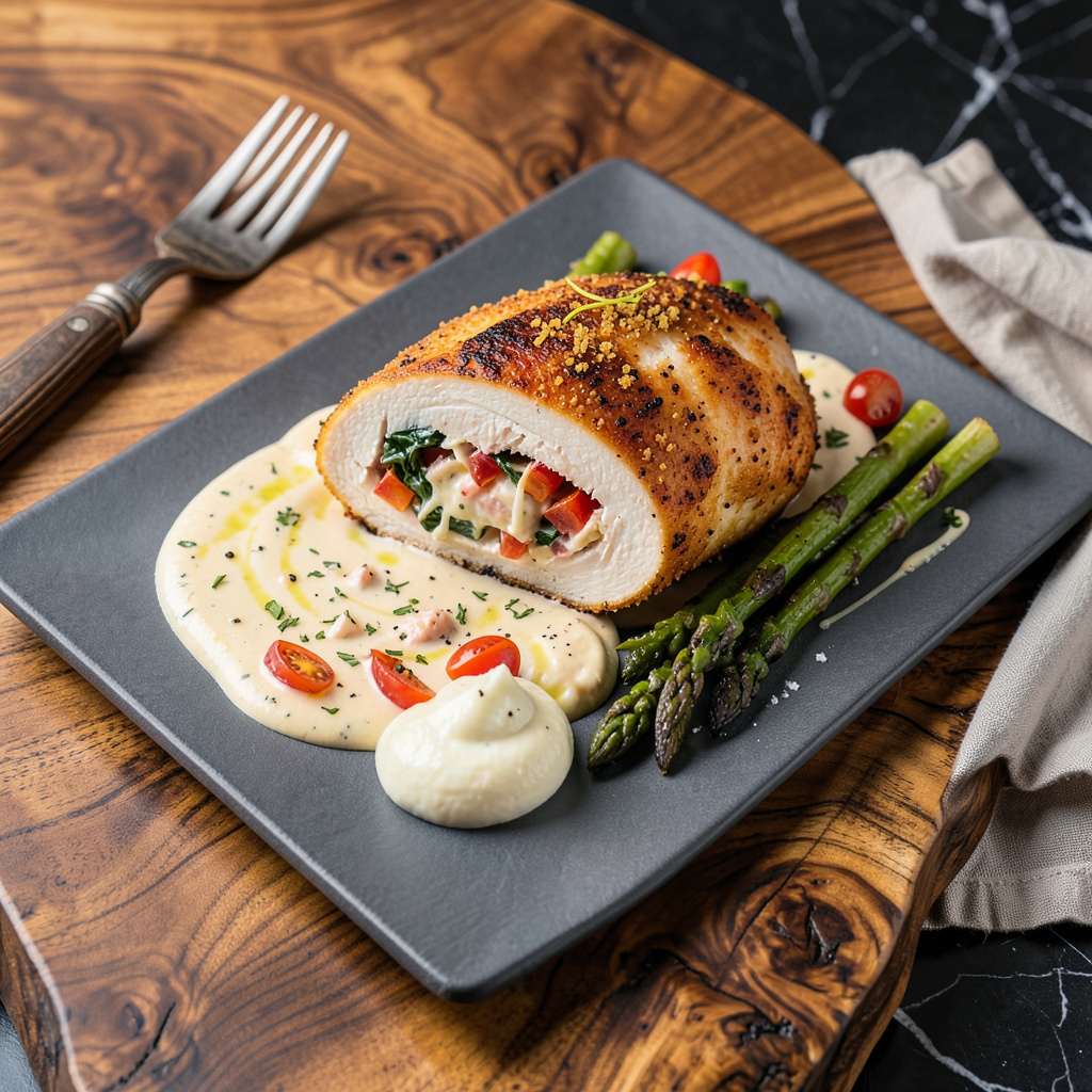 Ruth's Chris Stuffed Chicken Recipe on YouTube